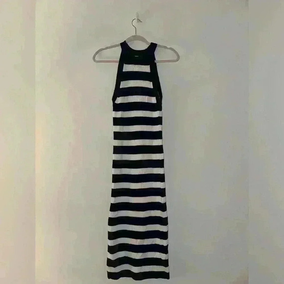 Striped maxi tube dress, never worn - Picture 1 of 2
